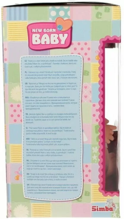 New Born Baby Lalka funkcyjna, 30 cm - tantis.pl