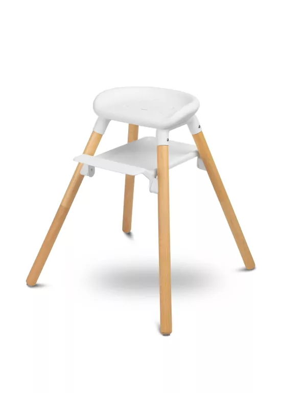 Caretero Krzesełko do karmienia Bravo szare - tantis.pl