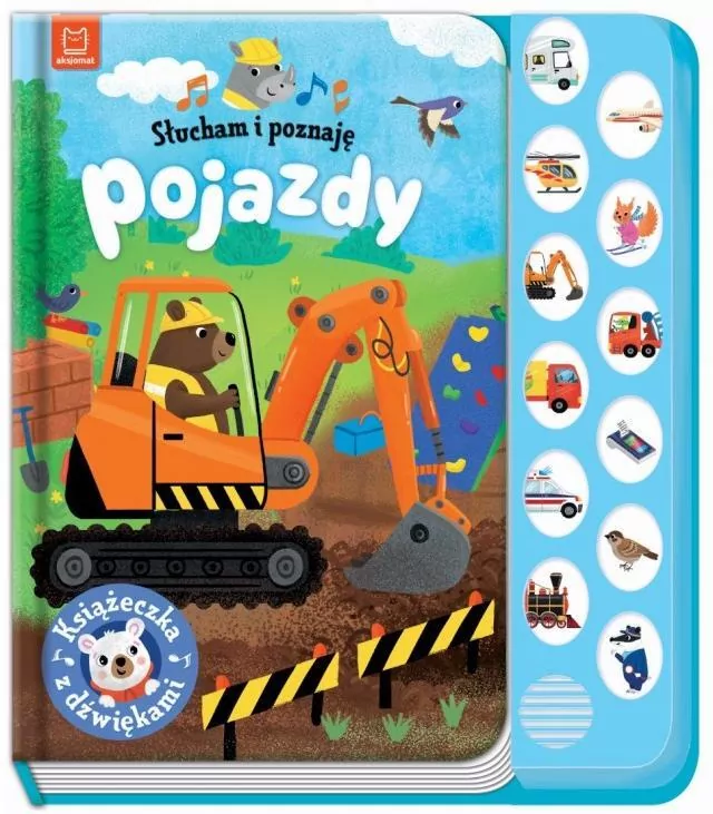Słucham i poznaję. Pojazdy. Książeczka z dźwiękami - tantis.pl