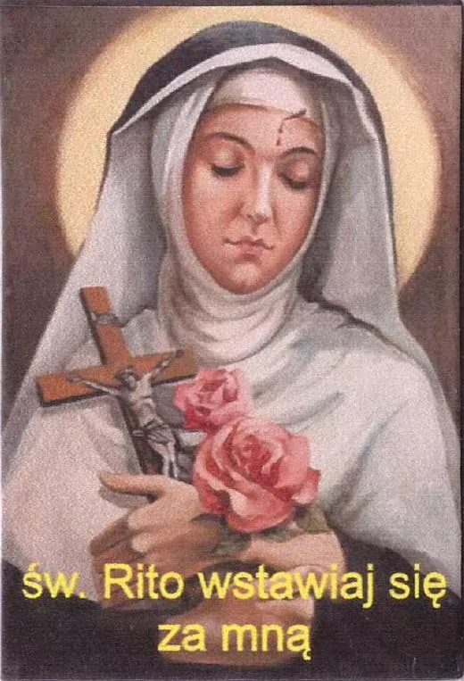 Magnes na lodówkę - Św. Rita - tantis.pl