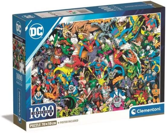 Puzzle 1000 Compact Dc Comics Justice League - tantis.pl