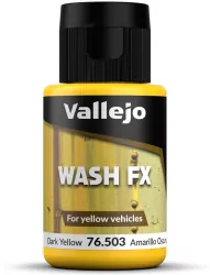 Vallejo: 76.503 - Wash FX - Dark Yellow (35 ml)
