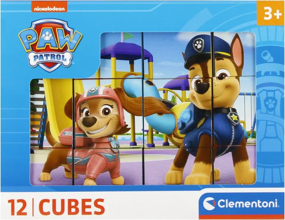 Klocki Psi Patrol. 12 elementów - tantis.pl