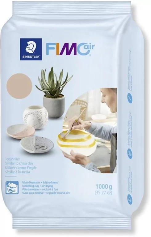 Masa modelarska Fimo air basic 1kg cielisty - tantis.pl