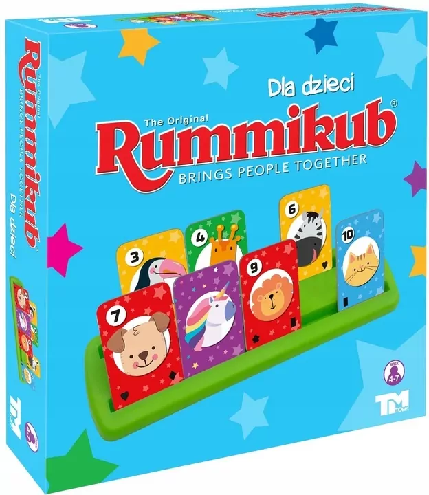 Rummikub gra dla dzieci - tantis.pl