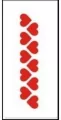 Szablon bordiurowy 6x28cm - tantis.pl