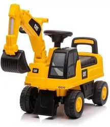 Jeździk Cat Koparka żółty