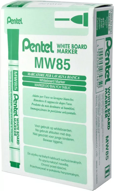 Marker suchościeralny. MW85. Zielony 12 szt. - tantis.pl