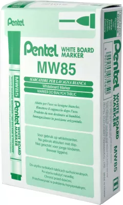 Marker suchościeralny. MW85. Zielony 12 szt.