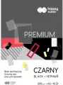 Paczka Blok techniczny czarny A3 Premium 220g Happy Color - tantis.pl