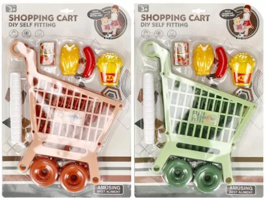 Wózek Supermarket z akcesoriami 500054 Mega Cretive mix cena za 1 szt