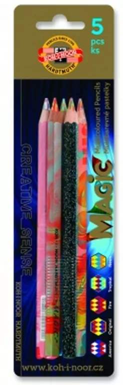 Kredki. Magic trio. 5 kolorów - tantis.pl