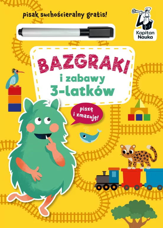 Bazgraki i zabawy 3-latków - tantis.pl