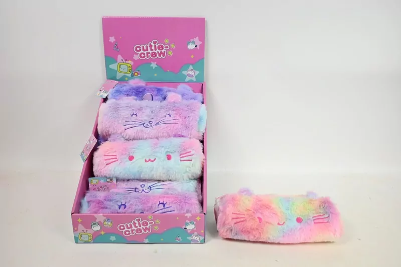 Piórnik pluszowy mix CUTIE CREW - tantis.pl