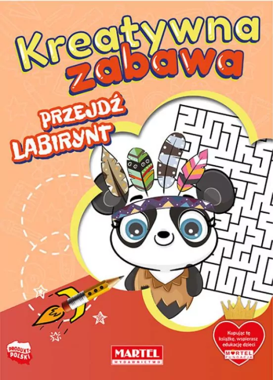 Przejdź labirynt. Kreatywna zabawa - tantis.pl
