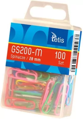 Spinacze okrągłe kolor 28 mm