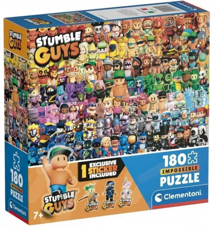 Puzzle 180 Super Kolor Stumble Guys - tantis.pl