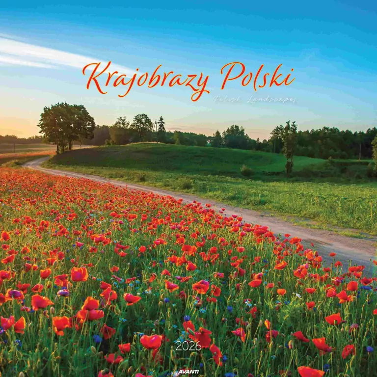 Kalendarz 2026 ścienny 32x32cm Krajobrazy Polski - tantis.pl