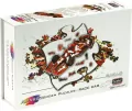 Puzzle 110 drewniane kolorowe Formuła 1 - tantis.pl