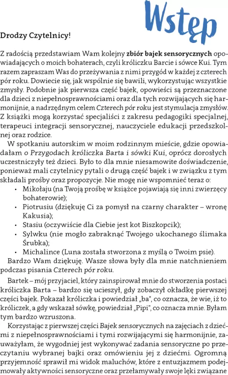 Cztery pory roku u króliczka Barta i sówki Kui T.2 - tantis.pl