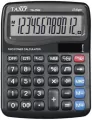 Kalkulator Taxo 12 pozycyjny, czarny - tantis.pl