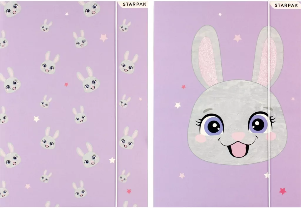 Teczka z gumką A4. Rabbit - tantis.pl