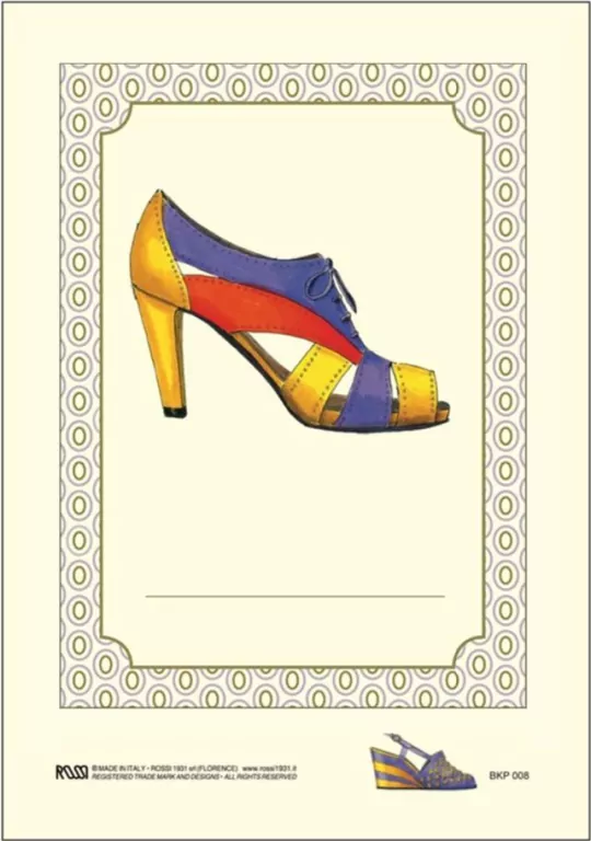 Rossi. Naklejki dekoracyjne BKP 008 Szpilka - tantis.pl