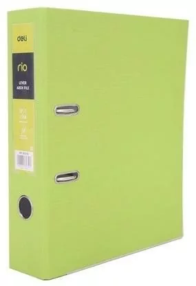 Segregator A4/76mm zielony DELI - tantis.pl