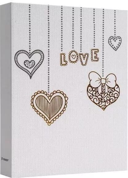 Fotoalbum kieszeniowy zgrzewany Hearts 1 - tantis.pl