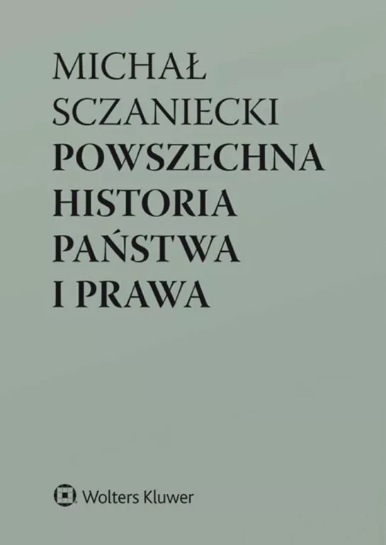 Powszechna historia państwa i prawa - tantis.pl