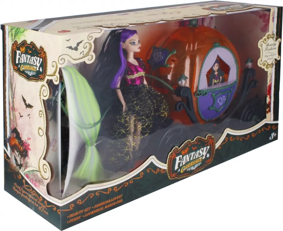 Kareta z lalką i koniem - tantis.pl