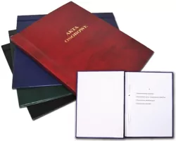 Barbara. Teczka do akt osobowych A4, Czarna