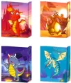 Torebka prezentowa M Smok mix - tantis.pl