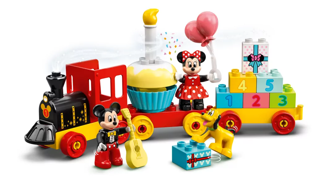 LEGO Duplo Disney. Urodzinowy pociąg myszek Miki i Minnie. 10941 - tantis.pl