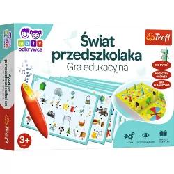Świat przedszkolaka. Magiczny ołówek. Gra edukacyjna. TREFL