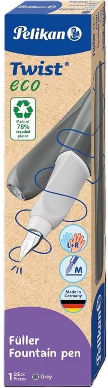 Pióro wieczne Twist Eco M szare - tantis.pl