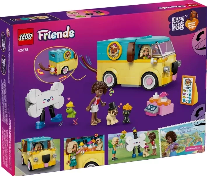 LEGO® Freinds. Furgonetka z akcesoriami 42678 - tantis.pl