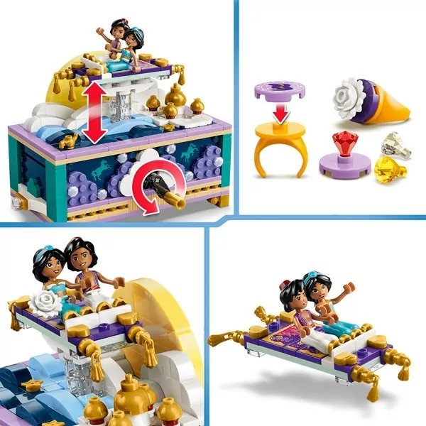 LEGO® Szkatułka na biżuterię Dżasminy 43295 - tantis.pl