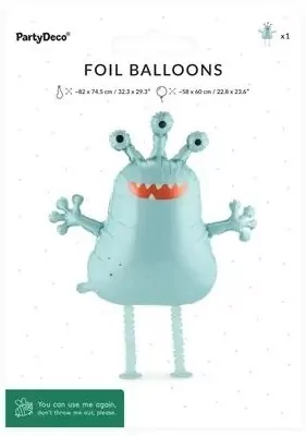 Balon foliowy Ufoludek 58x60cm - tantis.pl