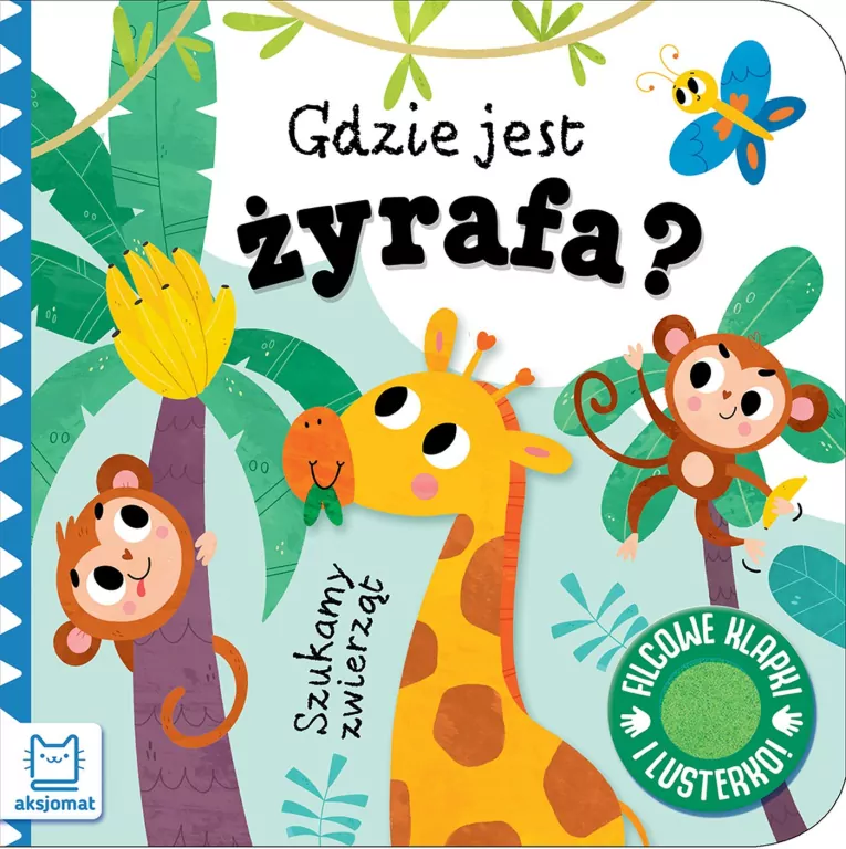 Szukamy zwierząt. Gdzie jest żyrafa? Filcowe... - tantis.pl