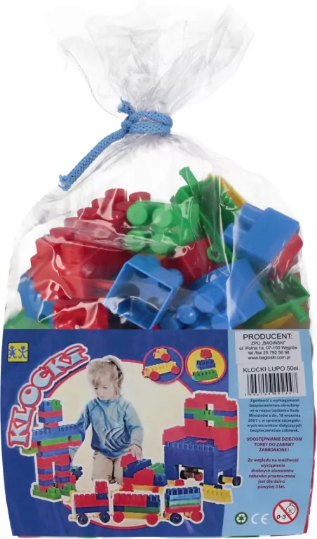 KLOCKI 50EL LUPO BAG FOL - tantis.pl