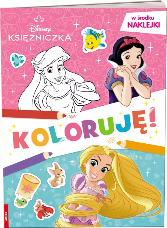 Disney Księżniczka. Koloruję! - tantis.pl