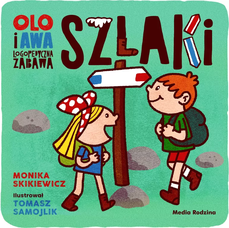 Szlaki. Olo i Awa. Logopedyczna zabawa - tantis.pl