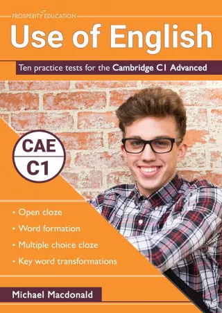 Use of English. Ten Practice Tests Cambridge C1 - tantis.pl