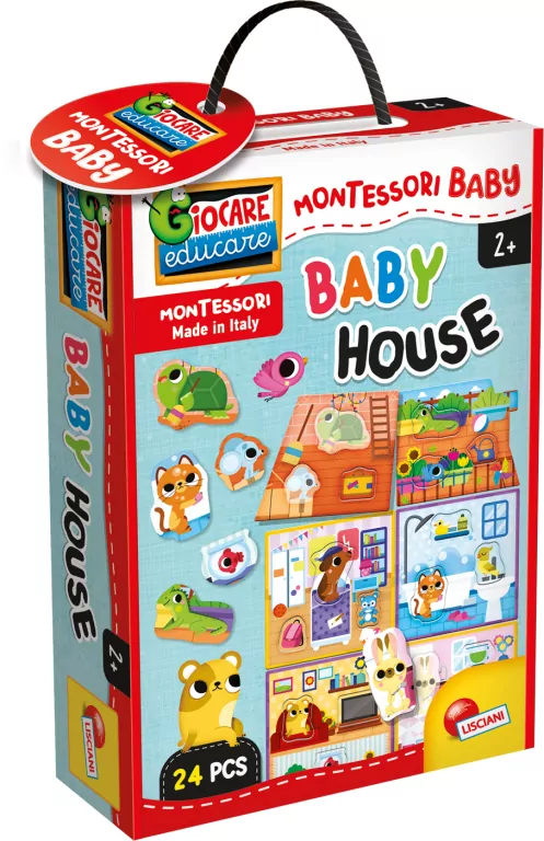 Montessori Baby. Domek do zabawy - tantis.pl