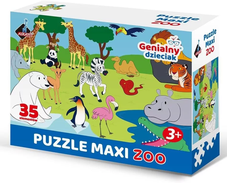 Puzzle maxi 35el zoo - tantis.pl