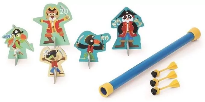 Dmuchawka XL/3 lotki. 5 celów. Piraci - tantis.pl