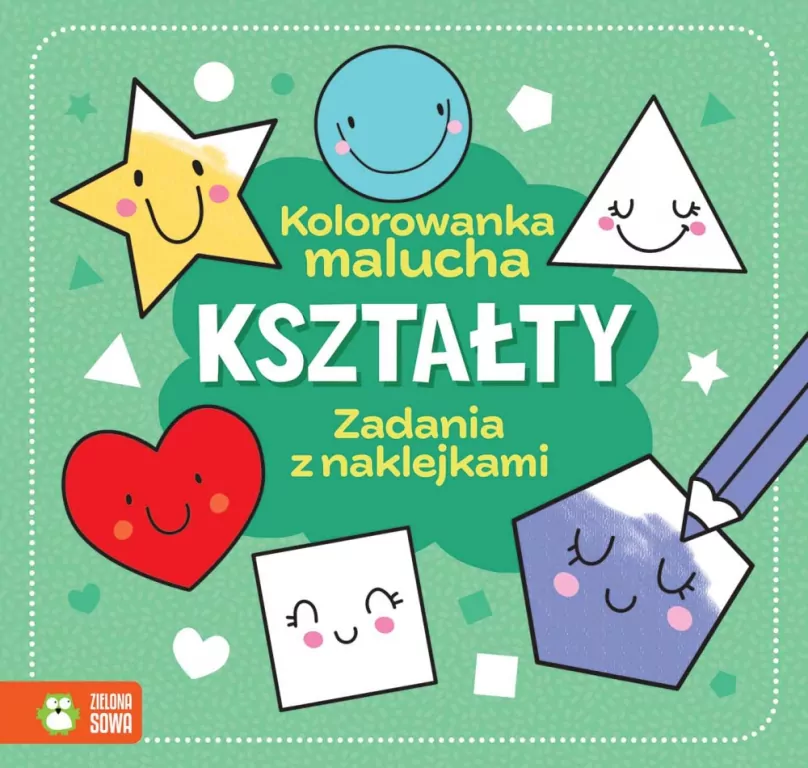 Kolorowanka malucha. Kształty - tantis.pl