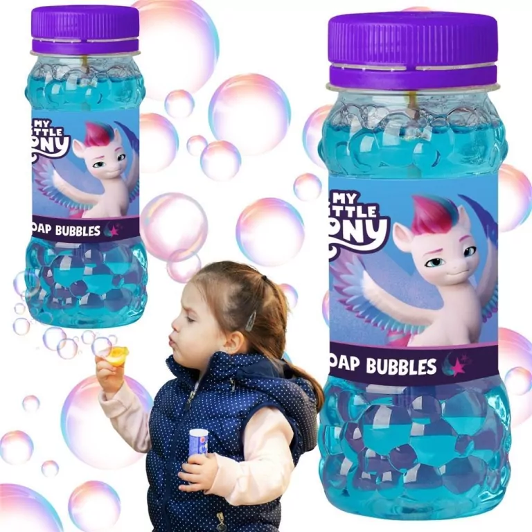 Bańki mydlane My Little Pony 145ml MIX - tantis.pl