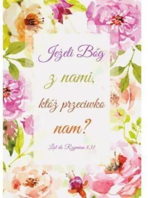 Kartka składana. Jeżeli Bóg z nami